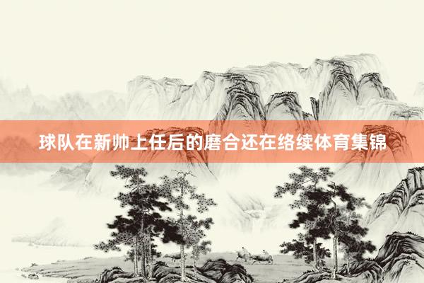 球队在新帅上任后的磨合还在络续体育集锦