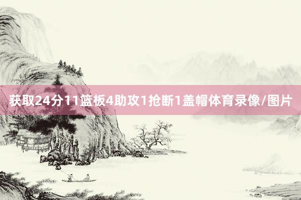 获取24分11篮板4助攻1抢断1盖帽体育录像/图片