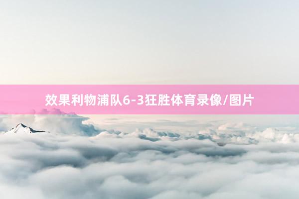 效果利物浦队6-3狂胜体育录像/图片