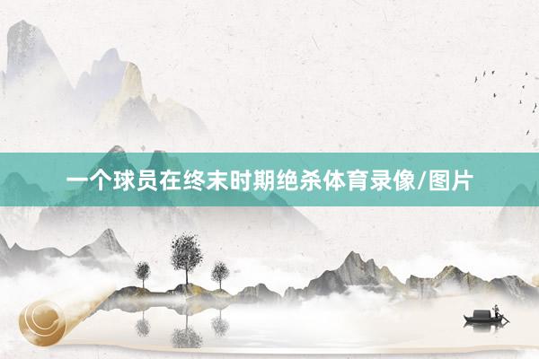 一个球员在终末时期绝杀体育录像/图片