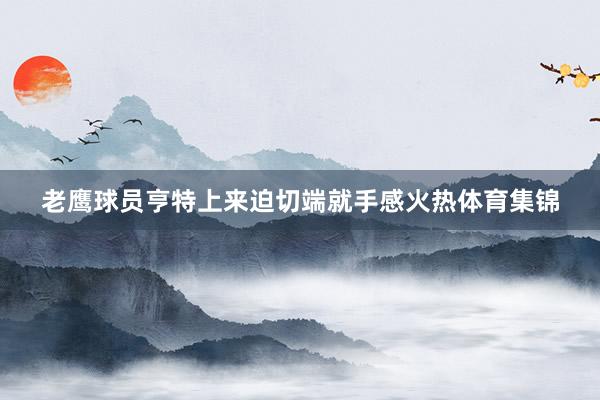 老鹰球员亨特上来迫切端就手感火热体育集锦
