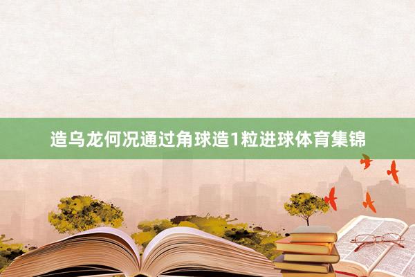 造乌龙何况通过角球造1粒进球体育集锦