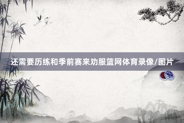 还需要历练和季前赛来劝服篮网体育录像/图片