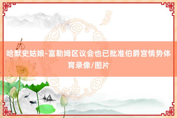 哈默史姑娘-富勒姆区议会也已批准伯爵宫情势体育录像/图片